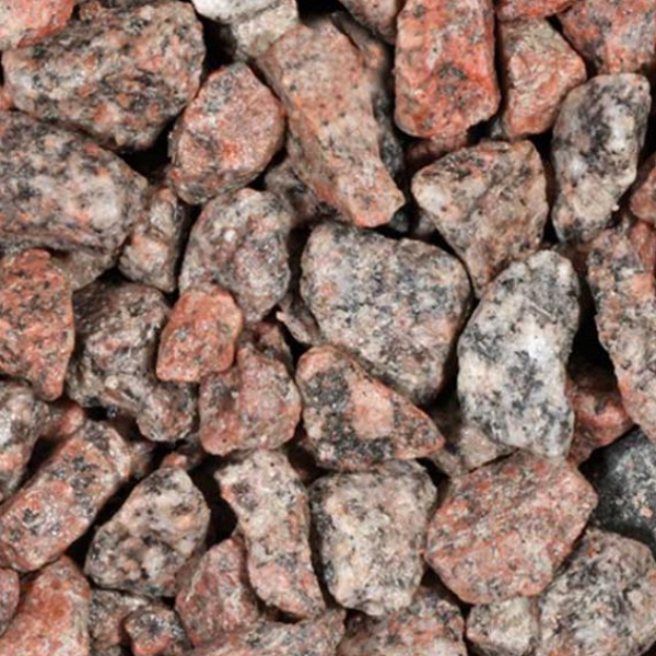 25 kg Graniet split rood 8-16 mm